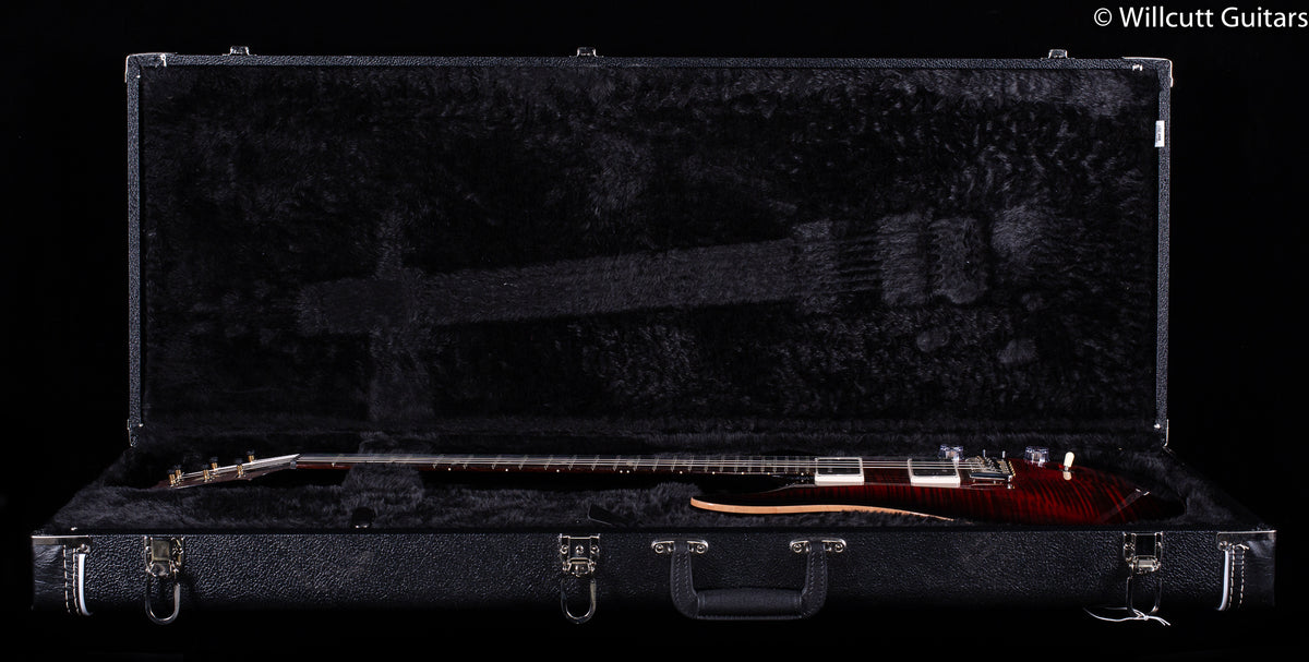 PRS Custom 24 35th Anniversary Fire Red Burst USED