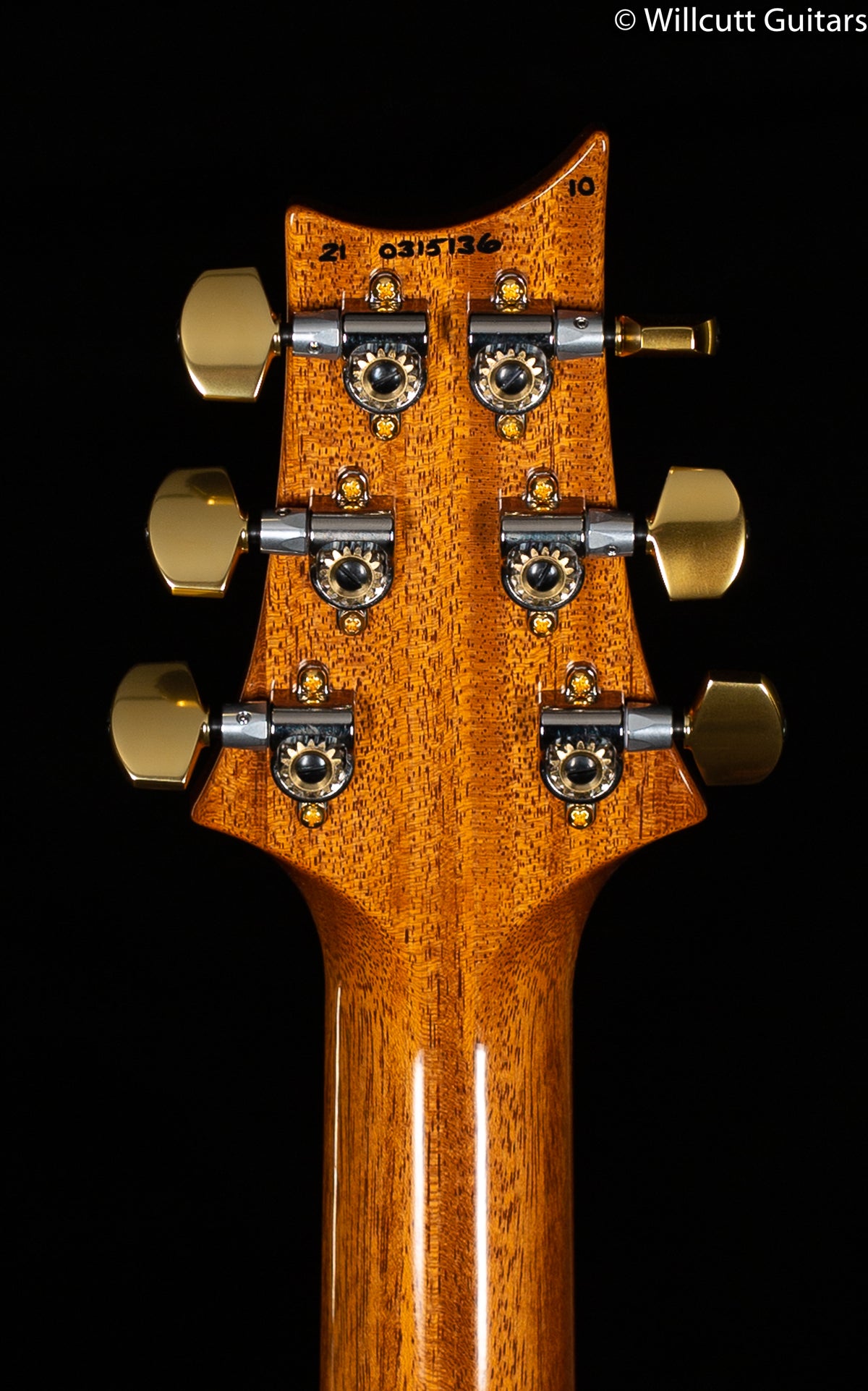 PRS 35th Anniversary Custom 24 Yellow Tiger 10 Top