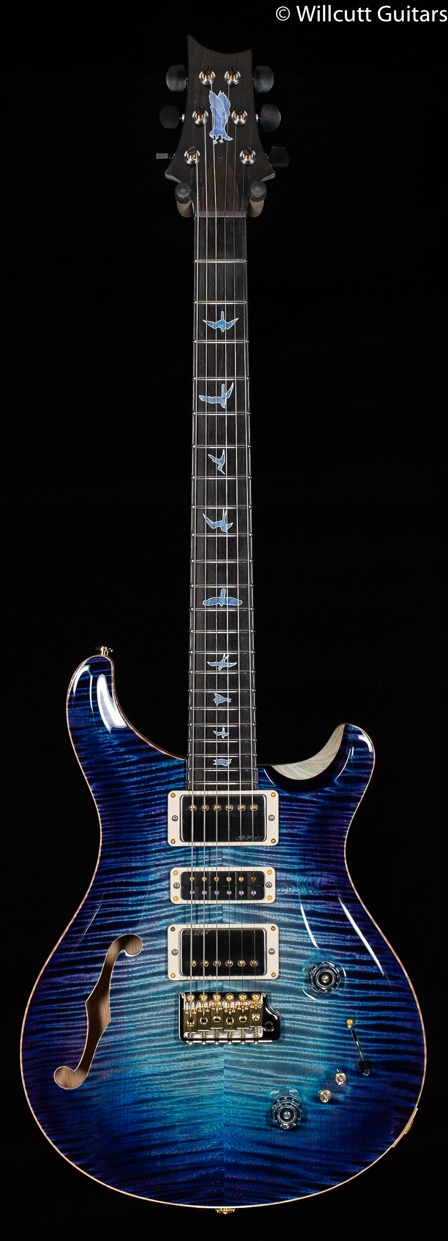 PRS Private Stock 8638 Special Semi Hollow Aqua Violet Glow