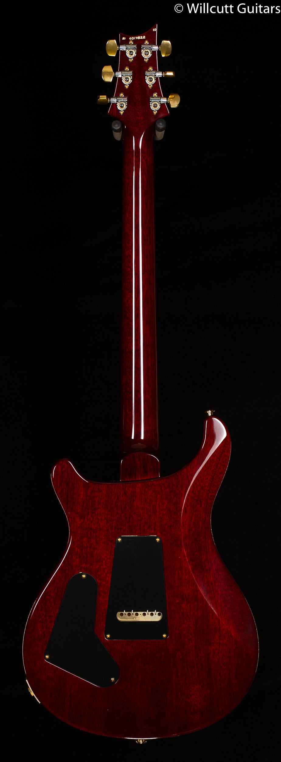 PRS Custom 24 Fire Red Burst 10 Top - Willcutt Guitars