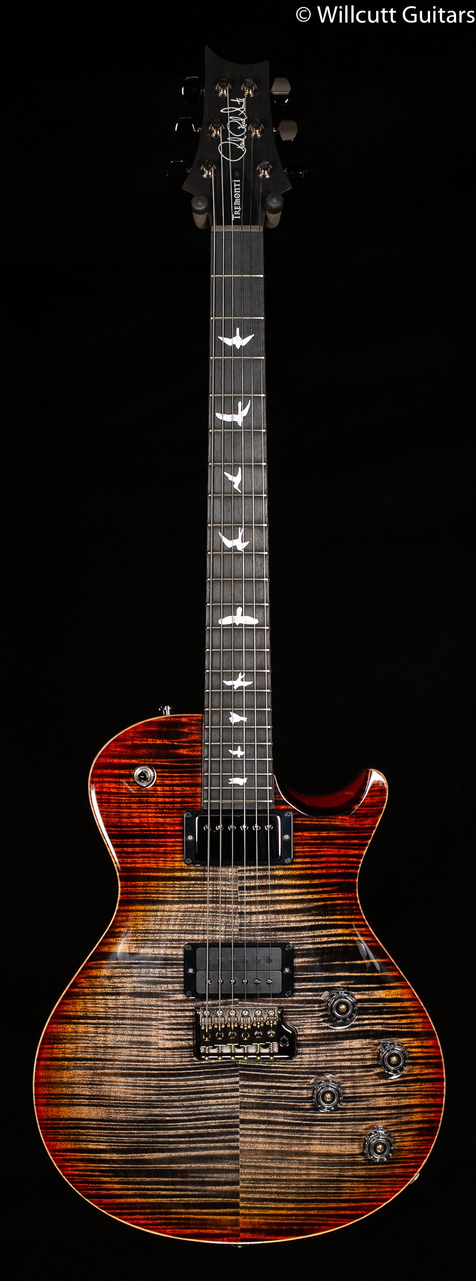 PRS Tremonti Wood Library Edition Burnt Maple Leaf Roasted Maple