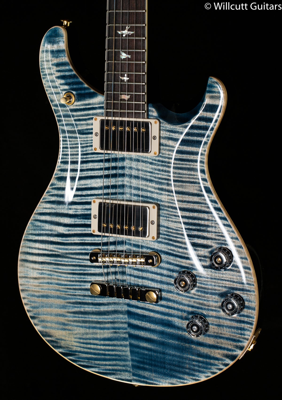 PRS McCarty 594 Faded Whale Blue 10 Top - Willcutt Guitars