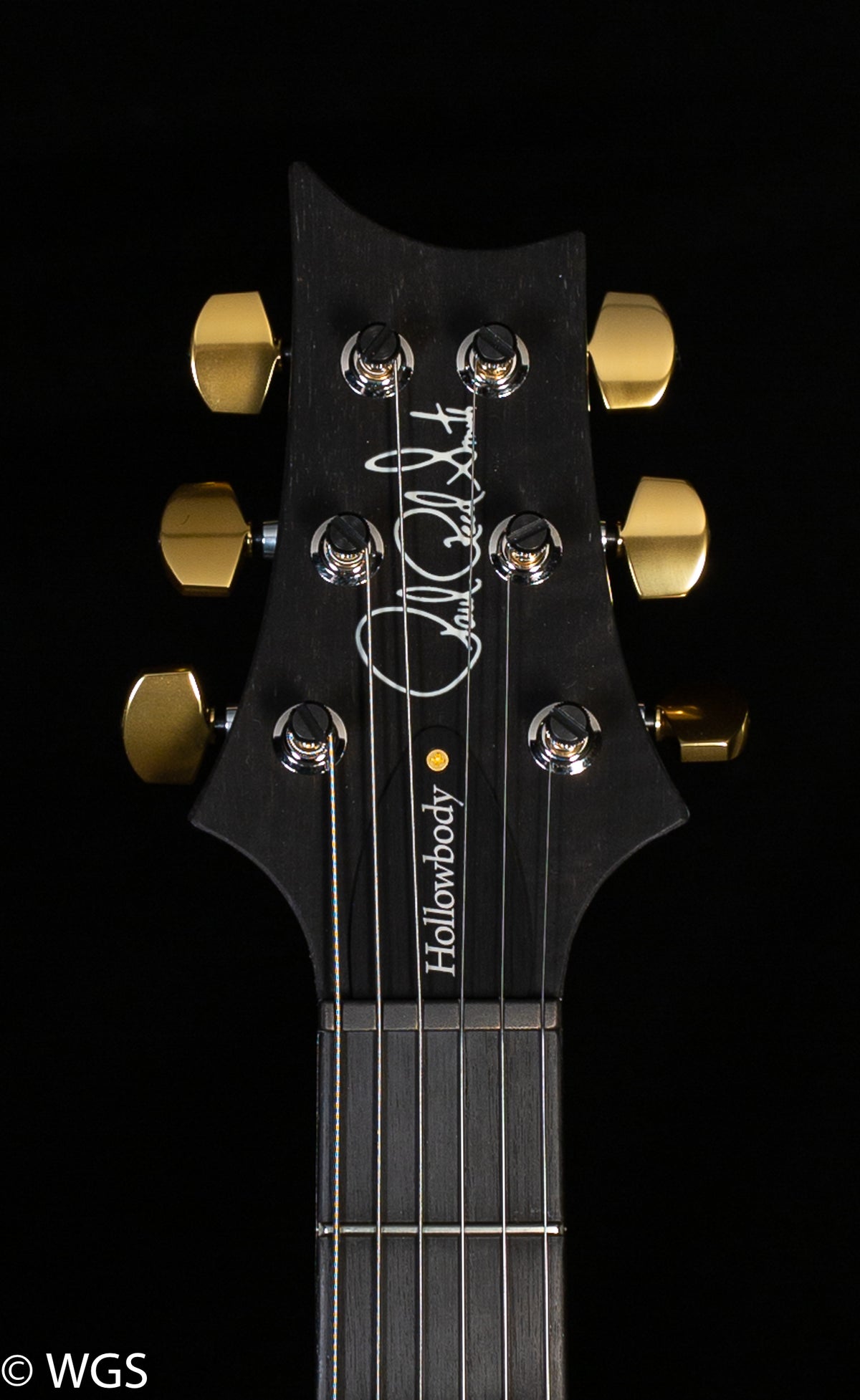 PRS Hollowbody II Piezo Wood Library Edition River Blue Smokeburst