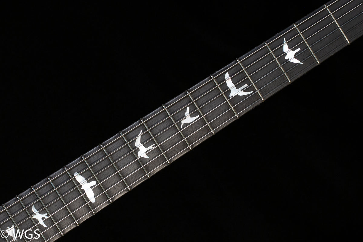 PRS Hollowbody II Piezo Wood Library Edition River Blue Smokeburst