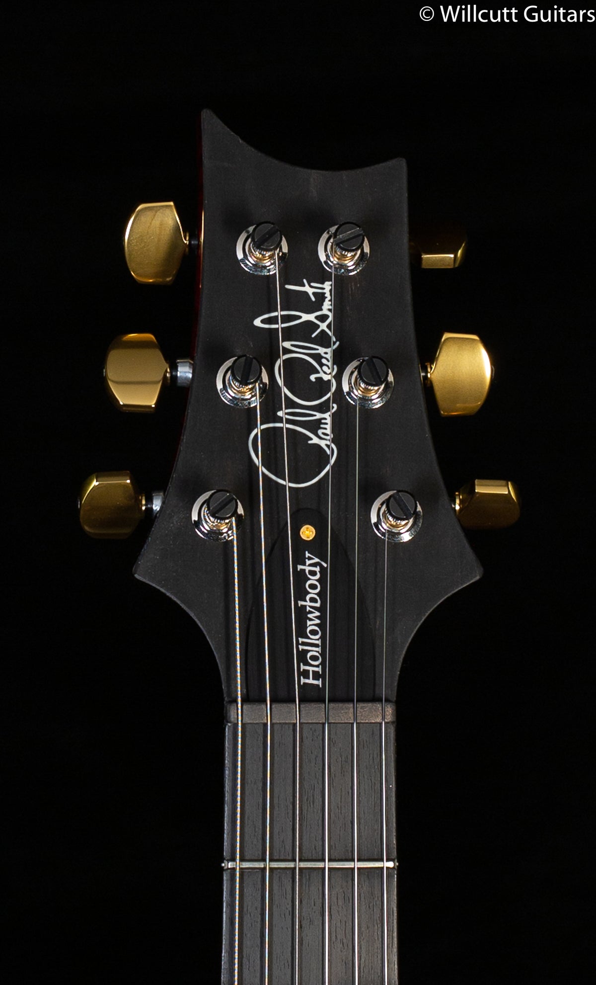 PRS Hollowbody II Piezo Wood Library Edition Charcoal Cherry Burst