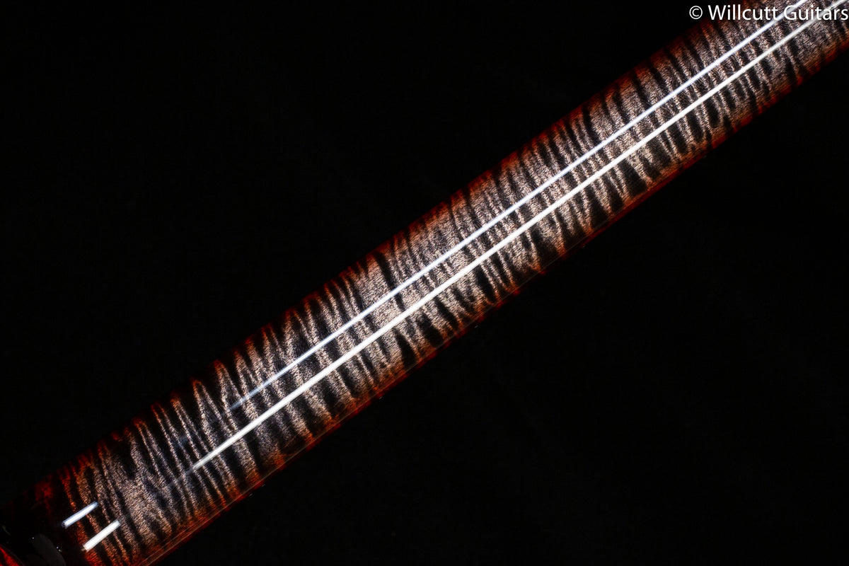 PRS Hollowbody II Piezo Wood Library Edition Charcoal Cherry Burst