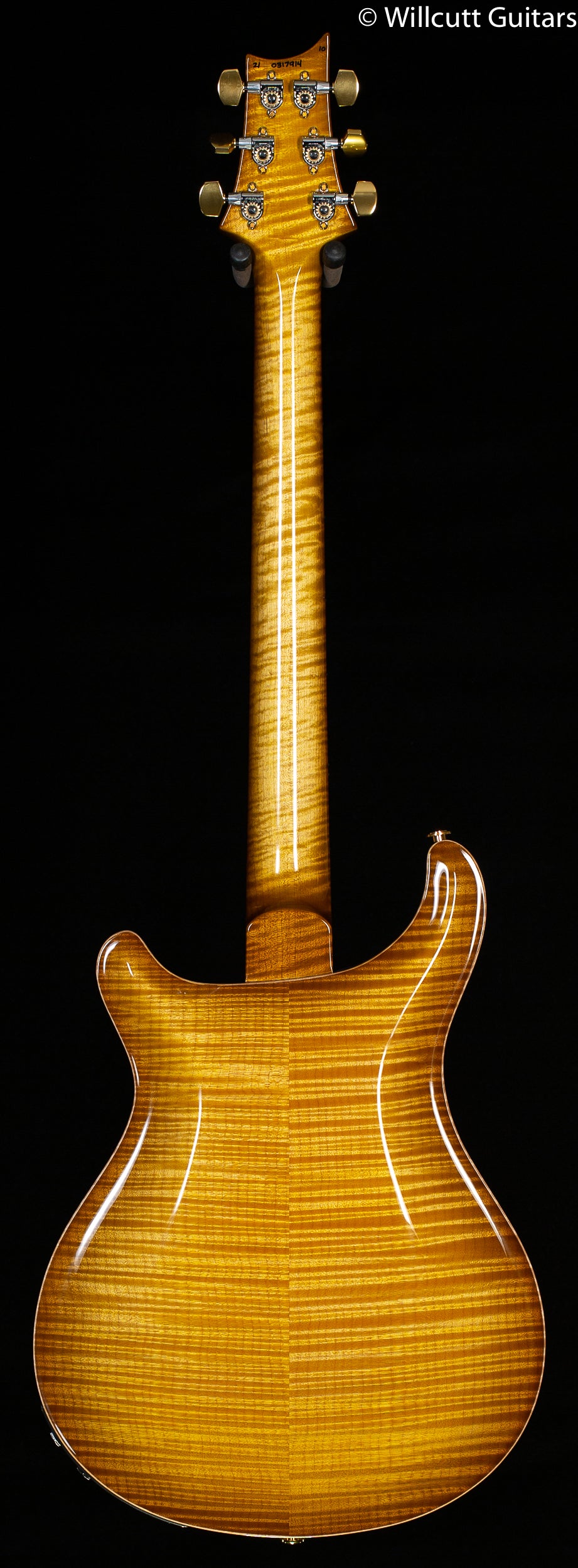 PRS Hollowbody II Piezo Wood Library Edition Livingston Lemondrop