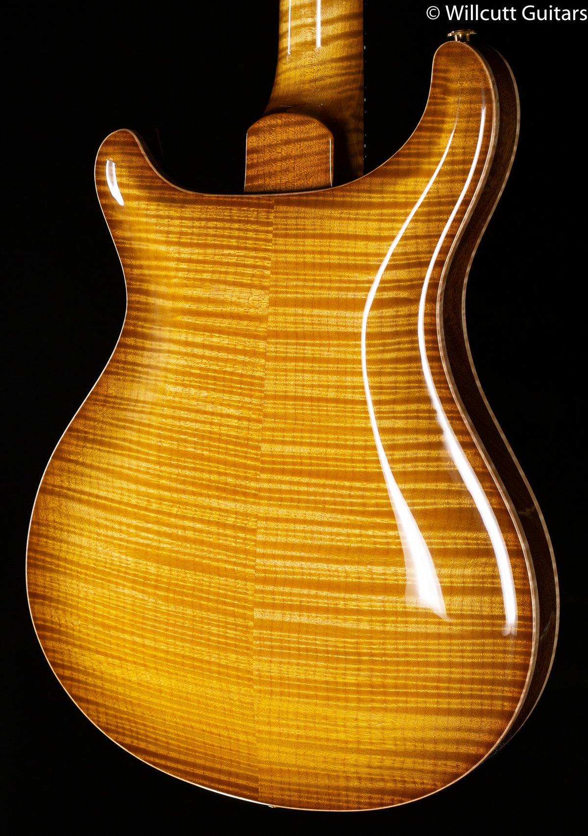 PRS Hollowbody II Piezo Wood Library Edition Livingston Lemondrop