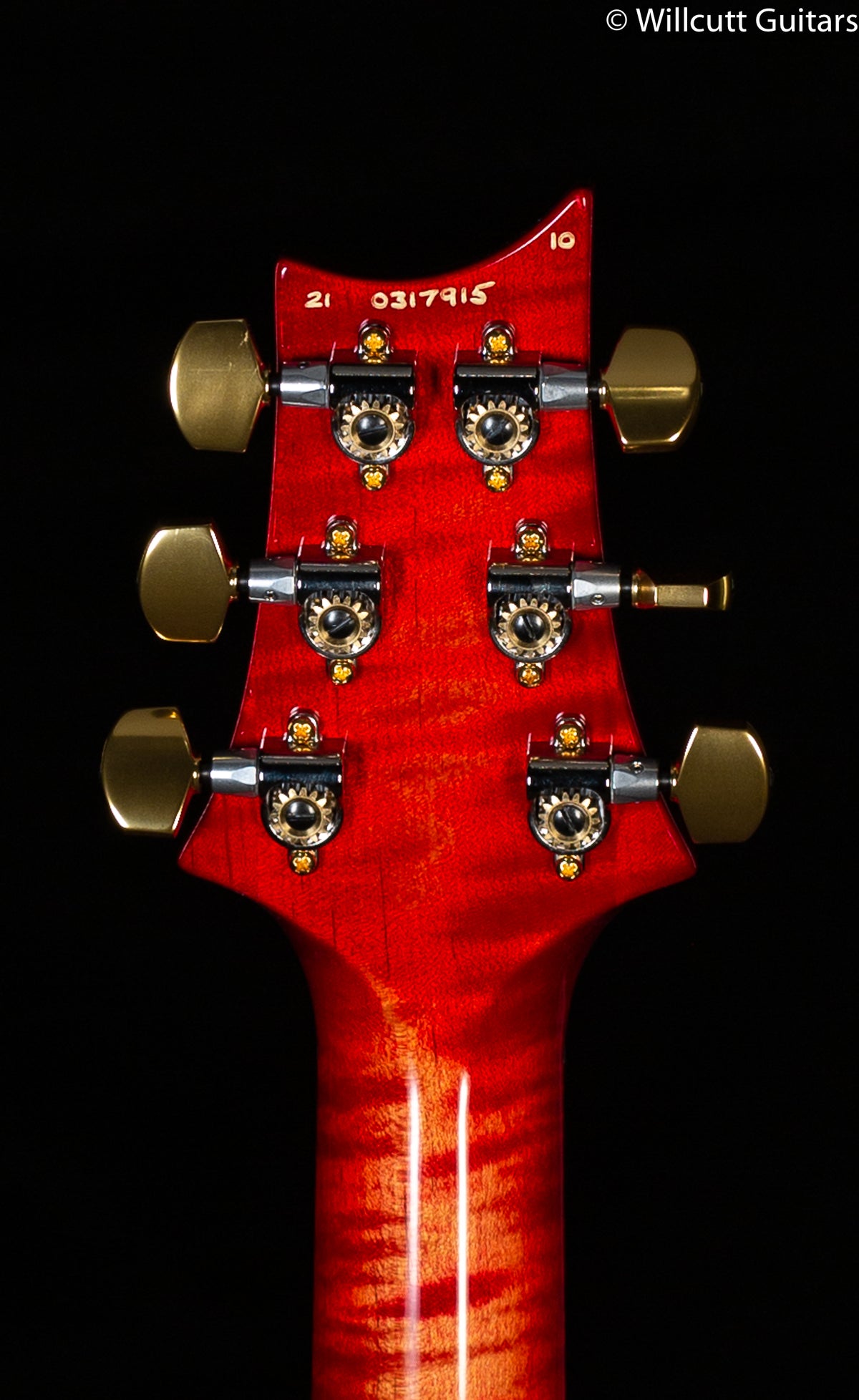 PRS Hollowbody II Piezo Wood Library Edition Blood Orange