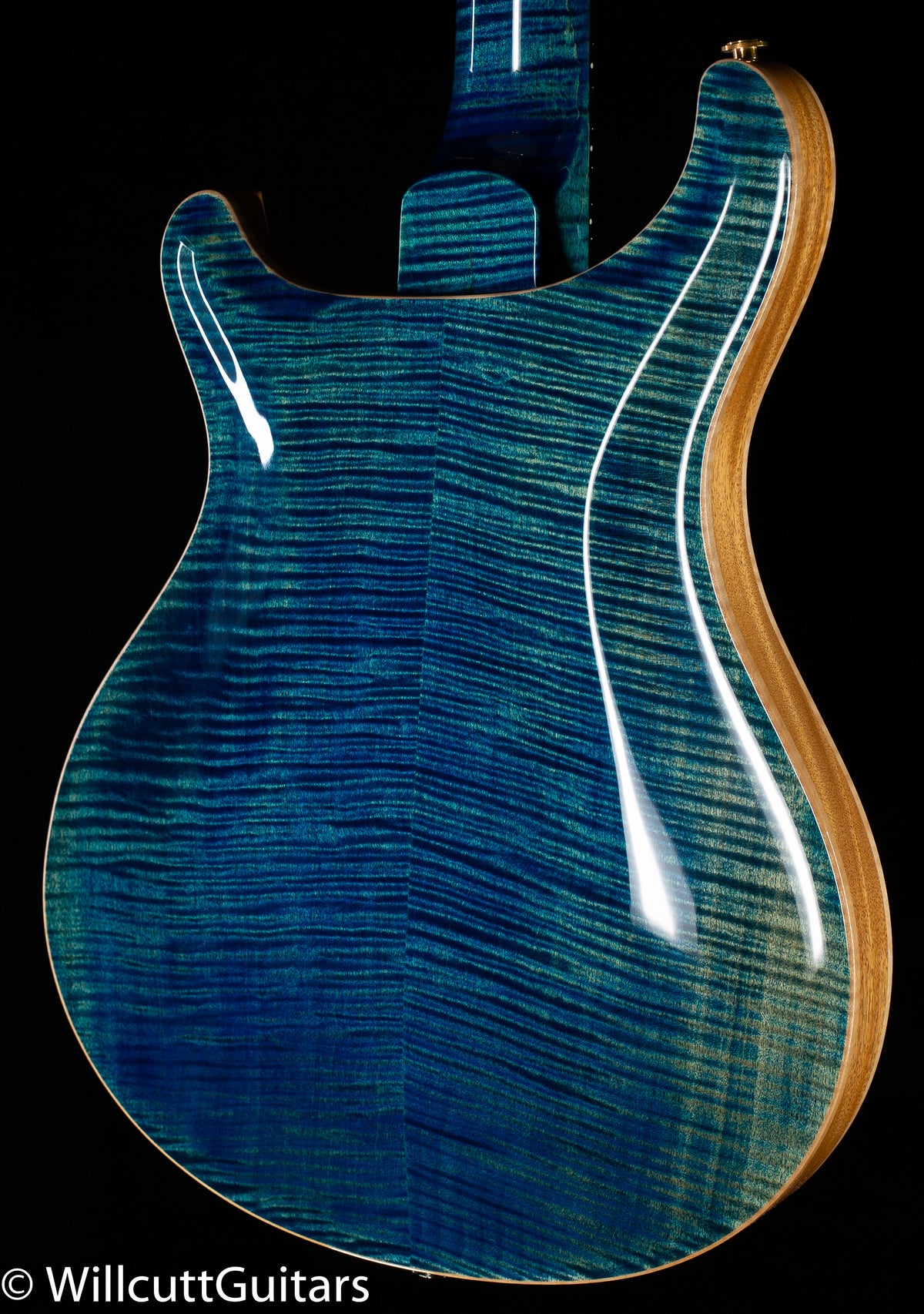 PRS Hollowbody II Piezo Wood Library Edition River Blue