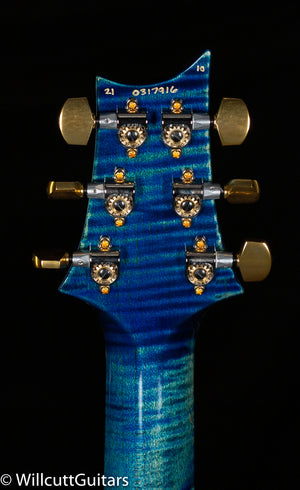PRS Hollowbody II Piezo Wood Library Edition River Blue