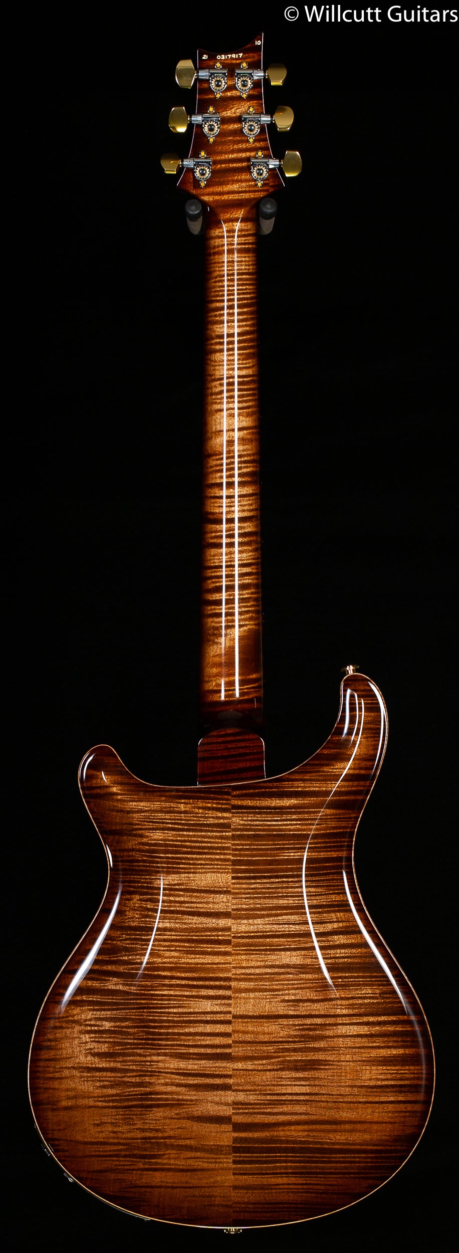 PRS Wood Library Hollowbody II Piezo Copperhead Burst