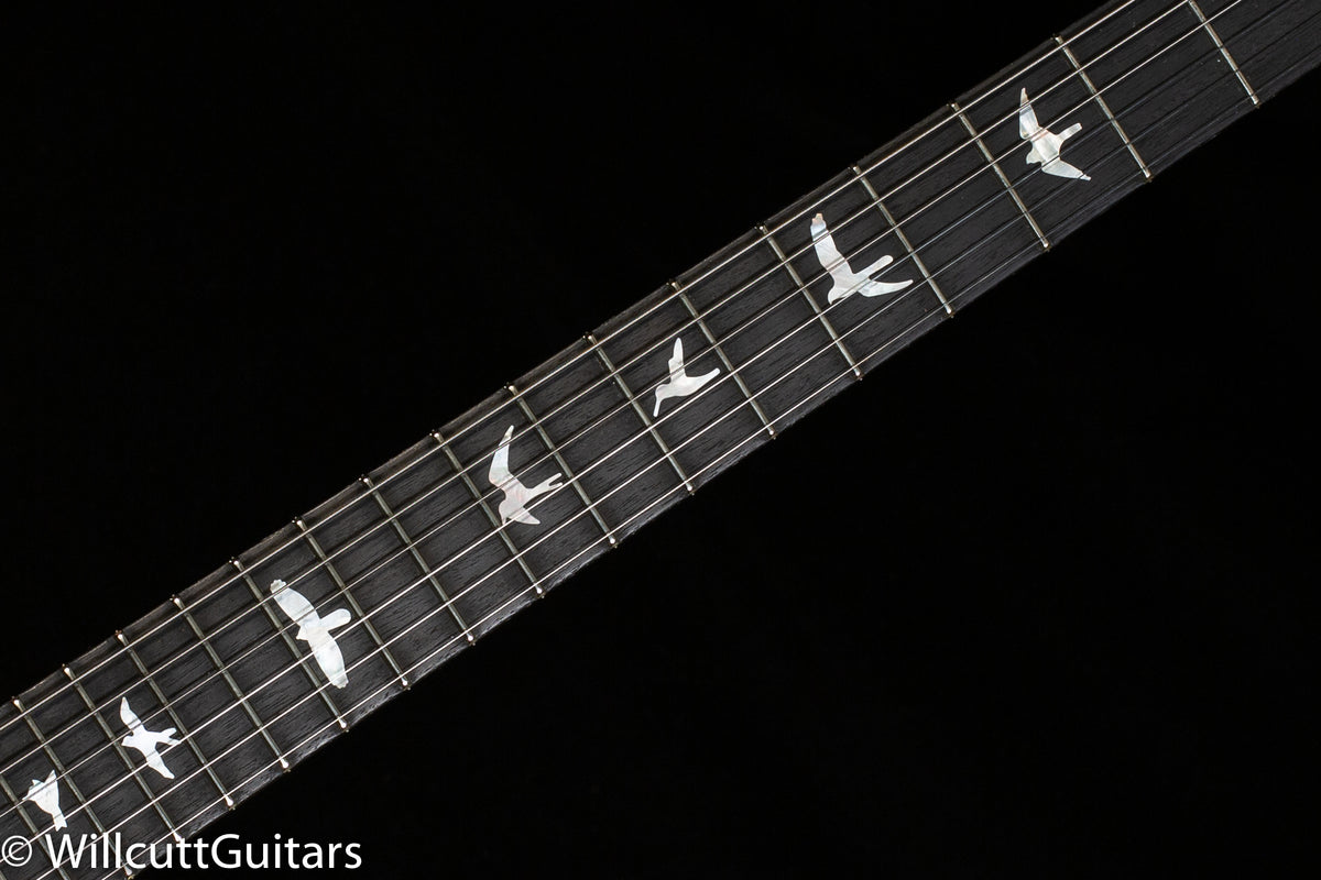 PRS Hollowbody II Piezo Wood Library Edition Blood Orange Smokeburst