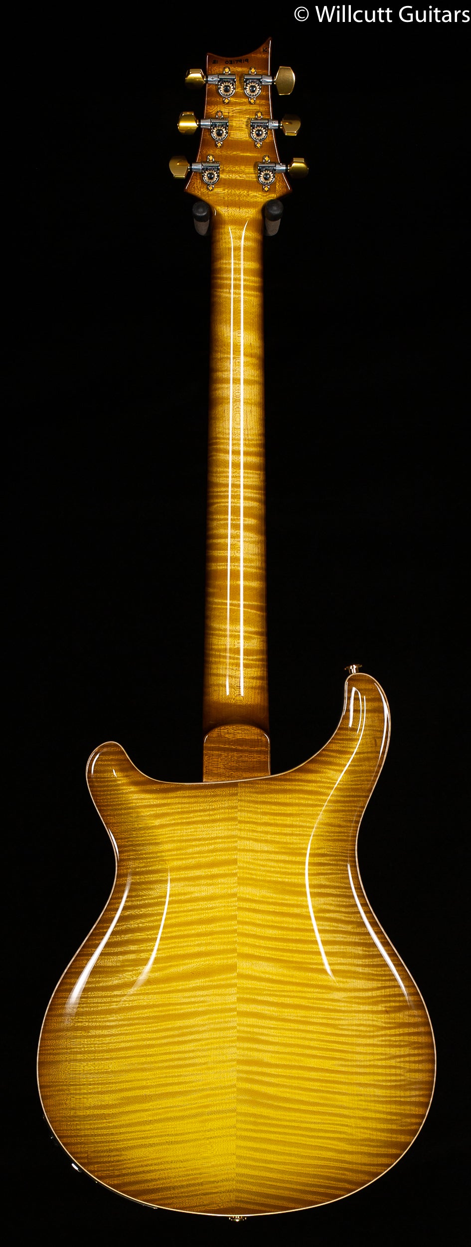 PRS Hollowbody II Piezo Wood Library Edition Livingston Lemondrop