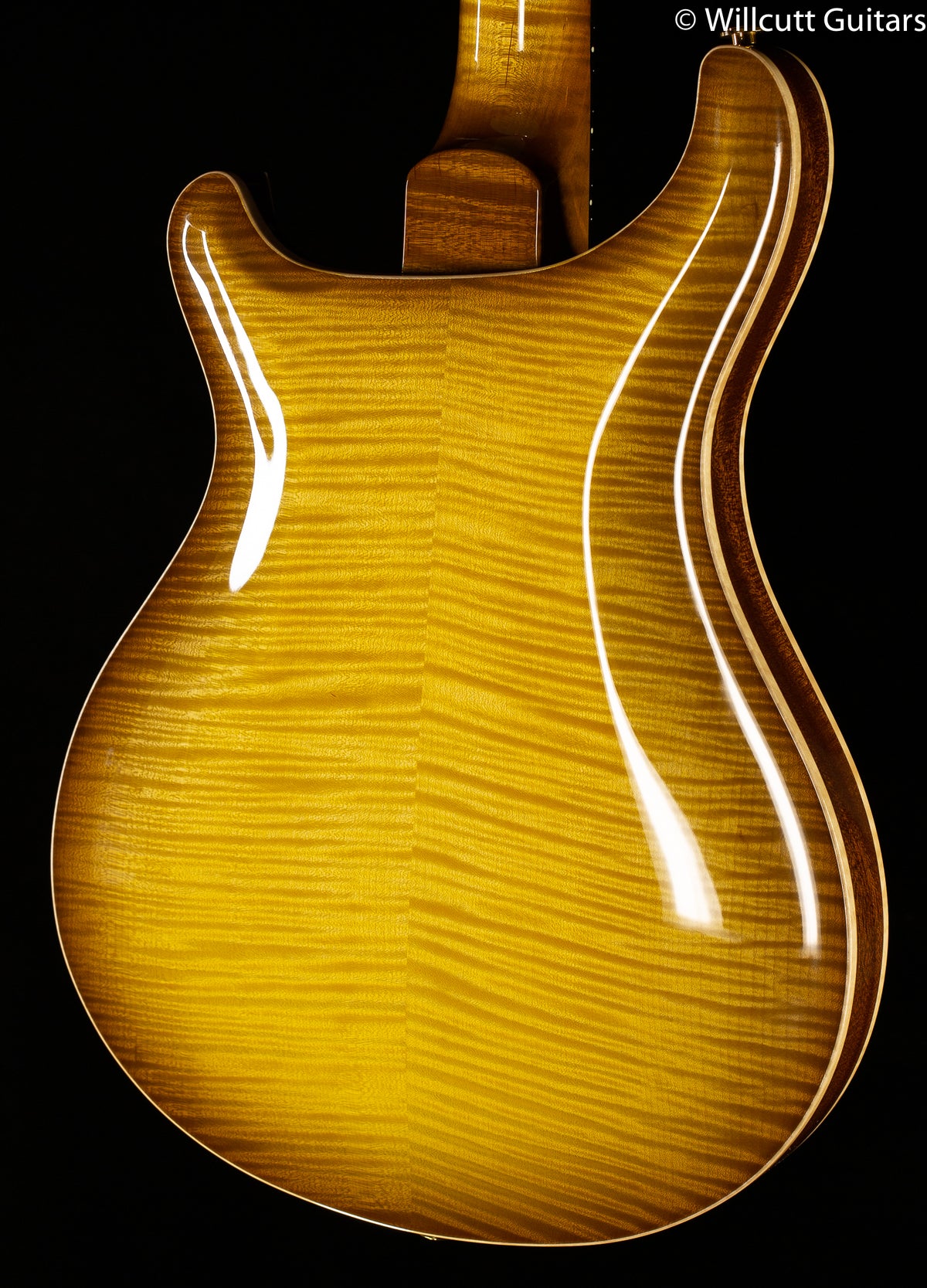 PRS Hollowbody II Piezo Wood Library Edition Livingston Lemondrop