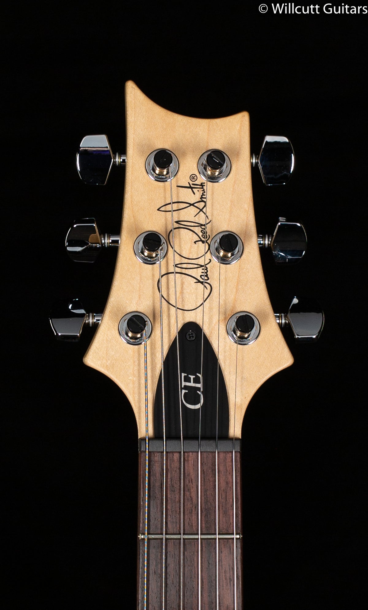 PRS CE24 Semi-Hollow Fire Red Burst