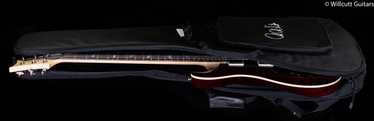 PRS CE24 Semi-Hollow Fire Red Burst