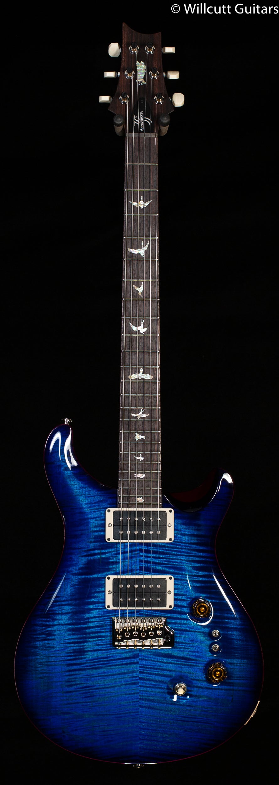 PRS Custom 24 35th Anniversary Sapphire Smokeburst - Willcutt Guitars