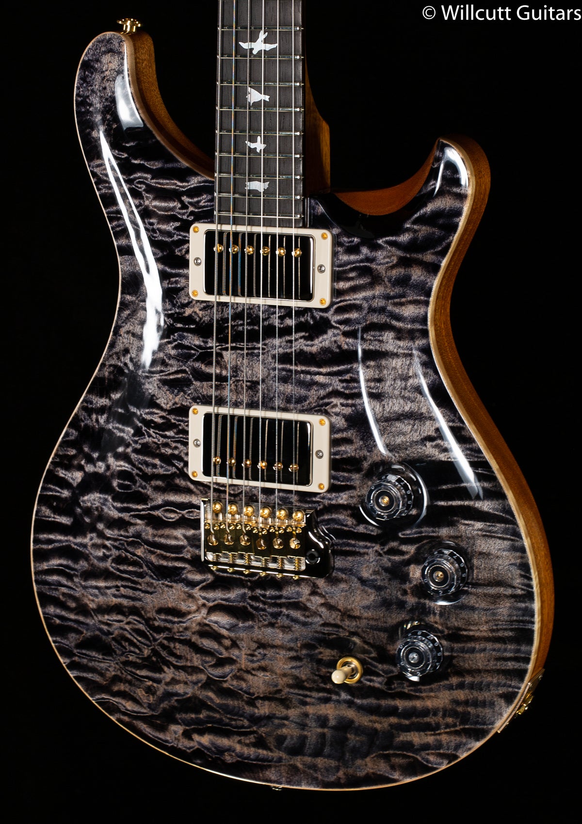 PRS DGT Wood Library Edition Charcoal Brazilian Fretboard