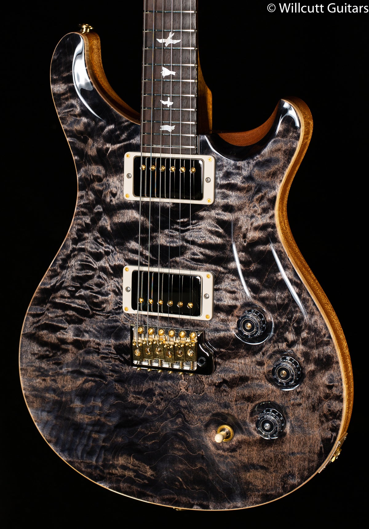 PRS DGT Wood Library Edition Charcoal Brazilian Fretboard