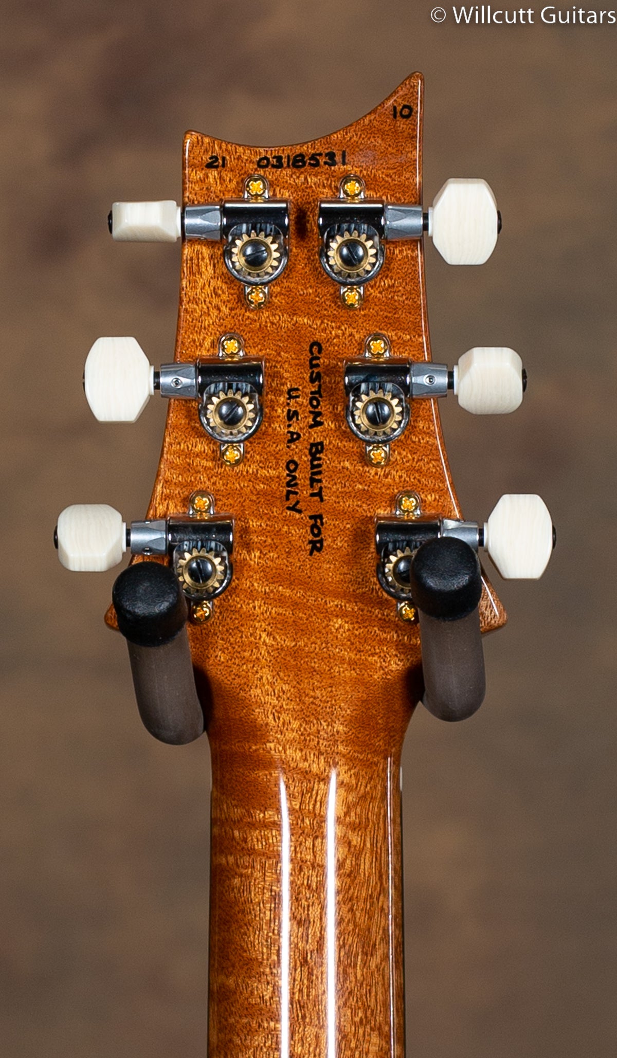 PRS Wood Library DGT Yellow Tiger Brazilian Fretboard