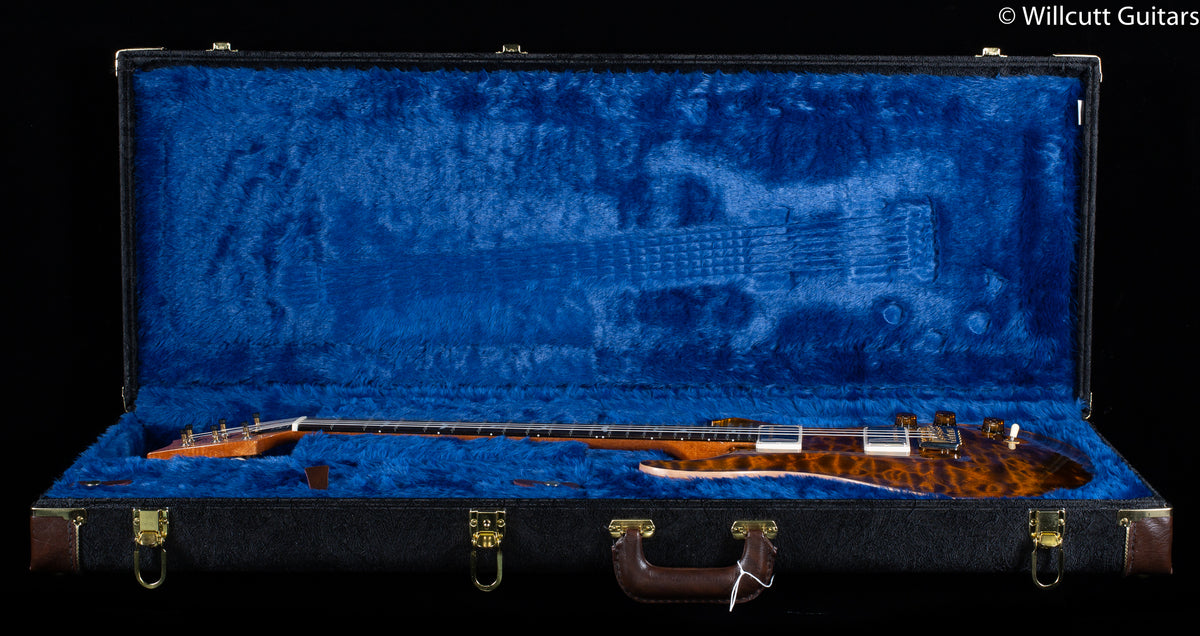 PRS Wood Library DGT Yellow Tiger Brazilian Fretboard