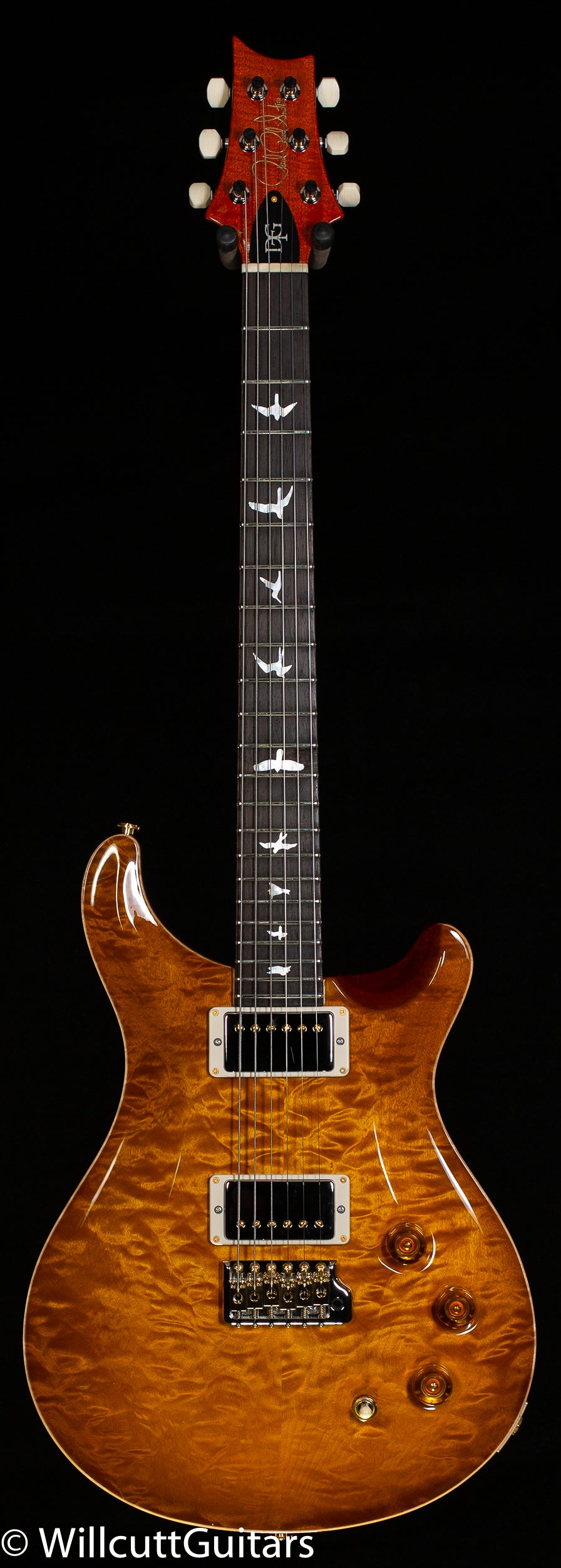 PRS DGT Wood Library Edition Faded McCarty Sunburst 10 Top Brazilian