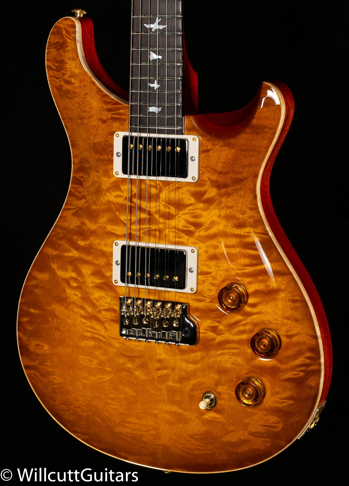 PRS DGT Wood Library Edition Faded McCarty Sunburst 10 Top Brazilian