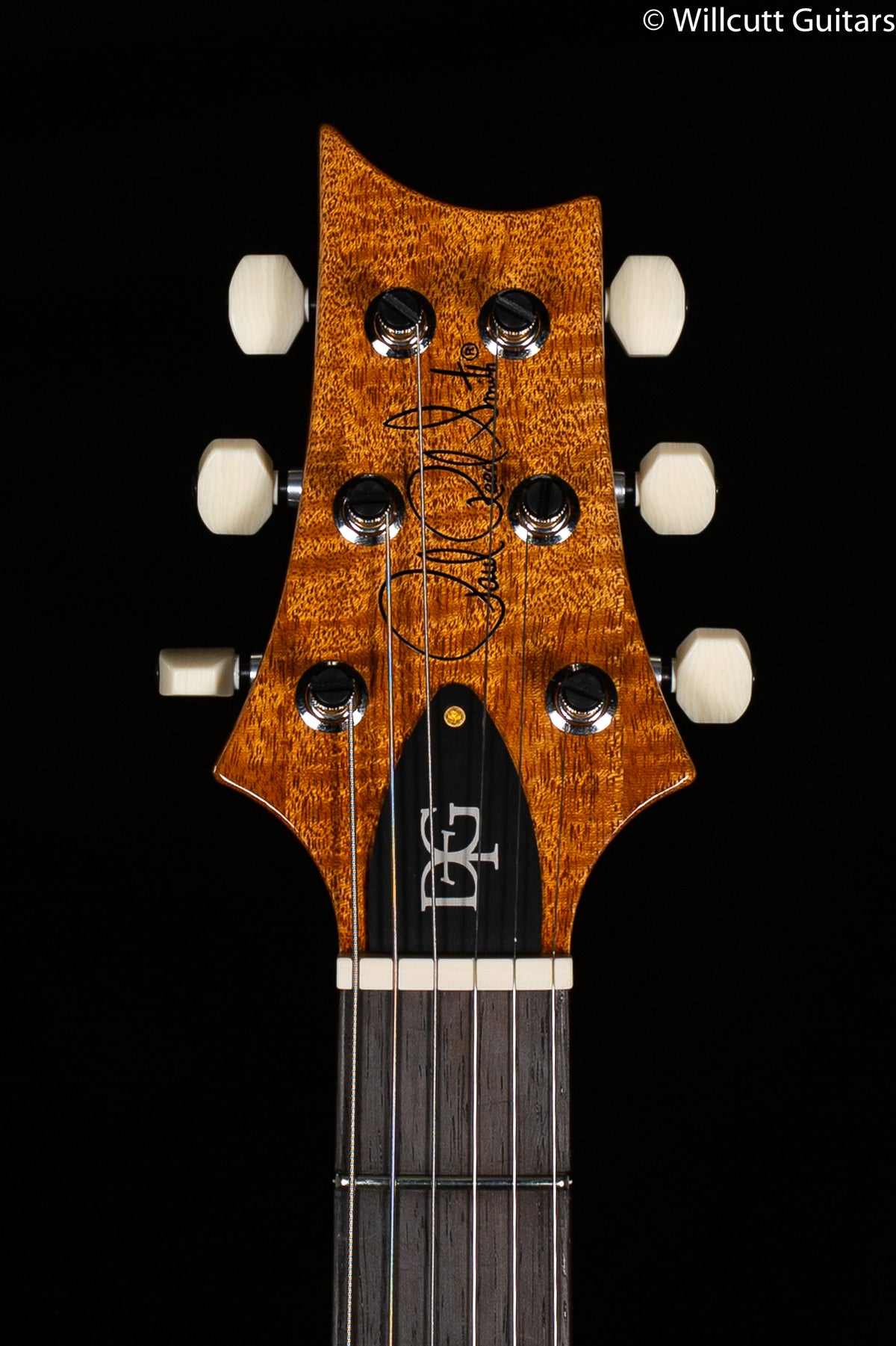 PRS DGT Wood Library Edition Yellow Tiger Brazilian Fretboard