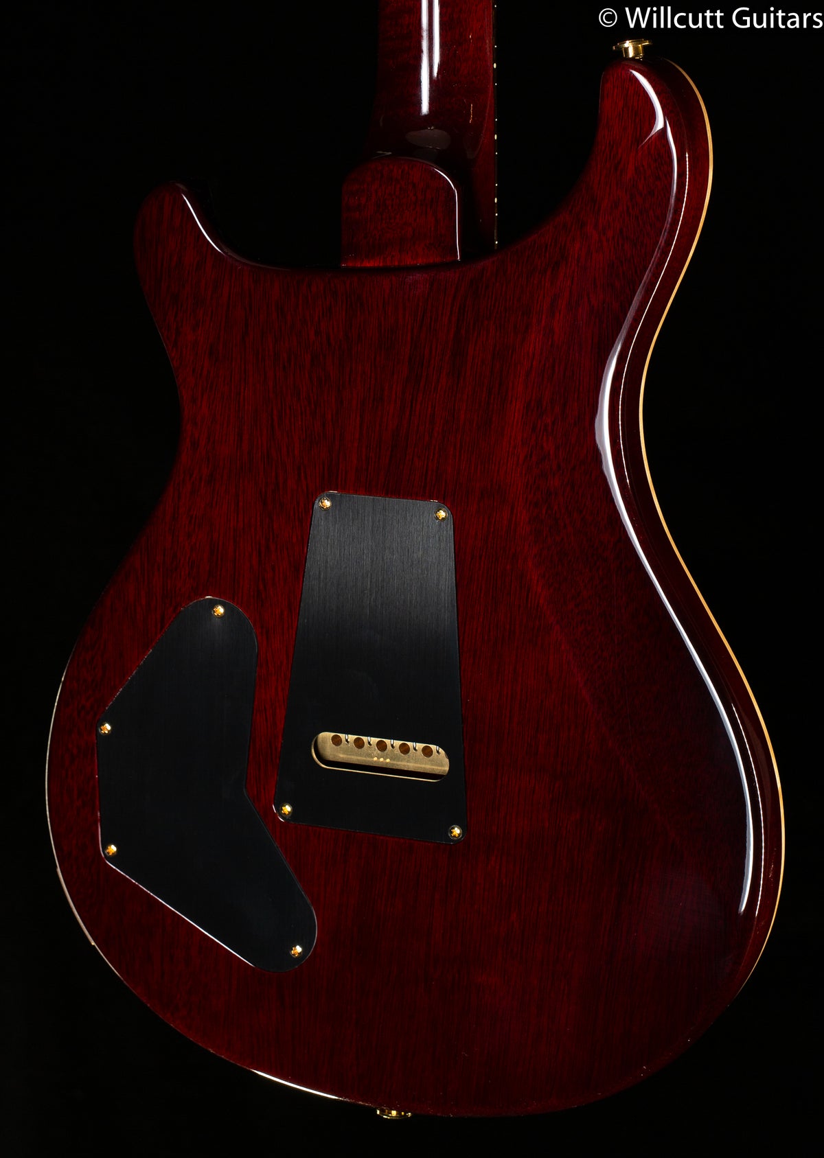 PRS DGT Wood Library Edition Fire Red Burst Brazilian Fretboard