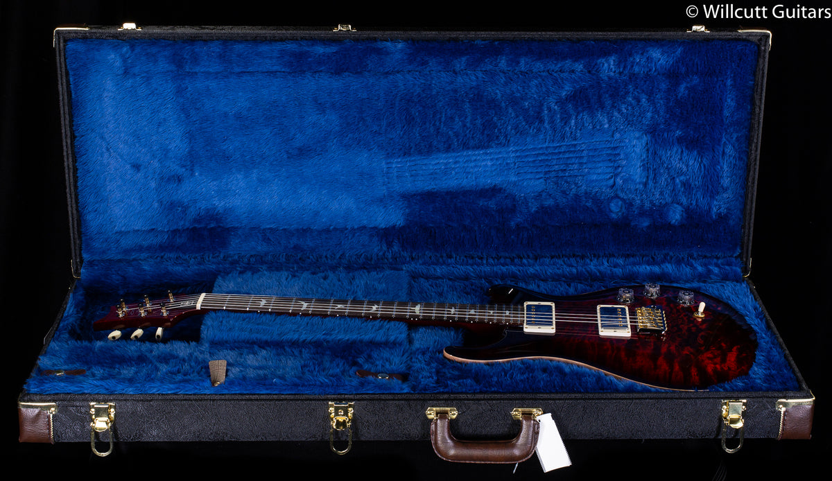 PRS DGT Wood Library Edition Fire Red Burst Brazilian Fretboard