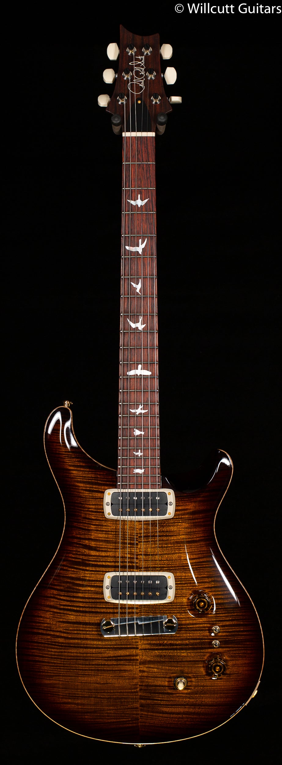 PRS Paul&#39;s Guitar Wood Library Edition Black Gold Roasted Maple