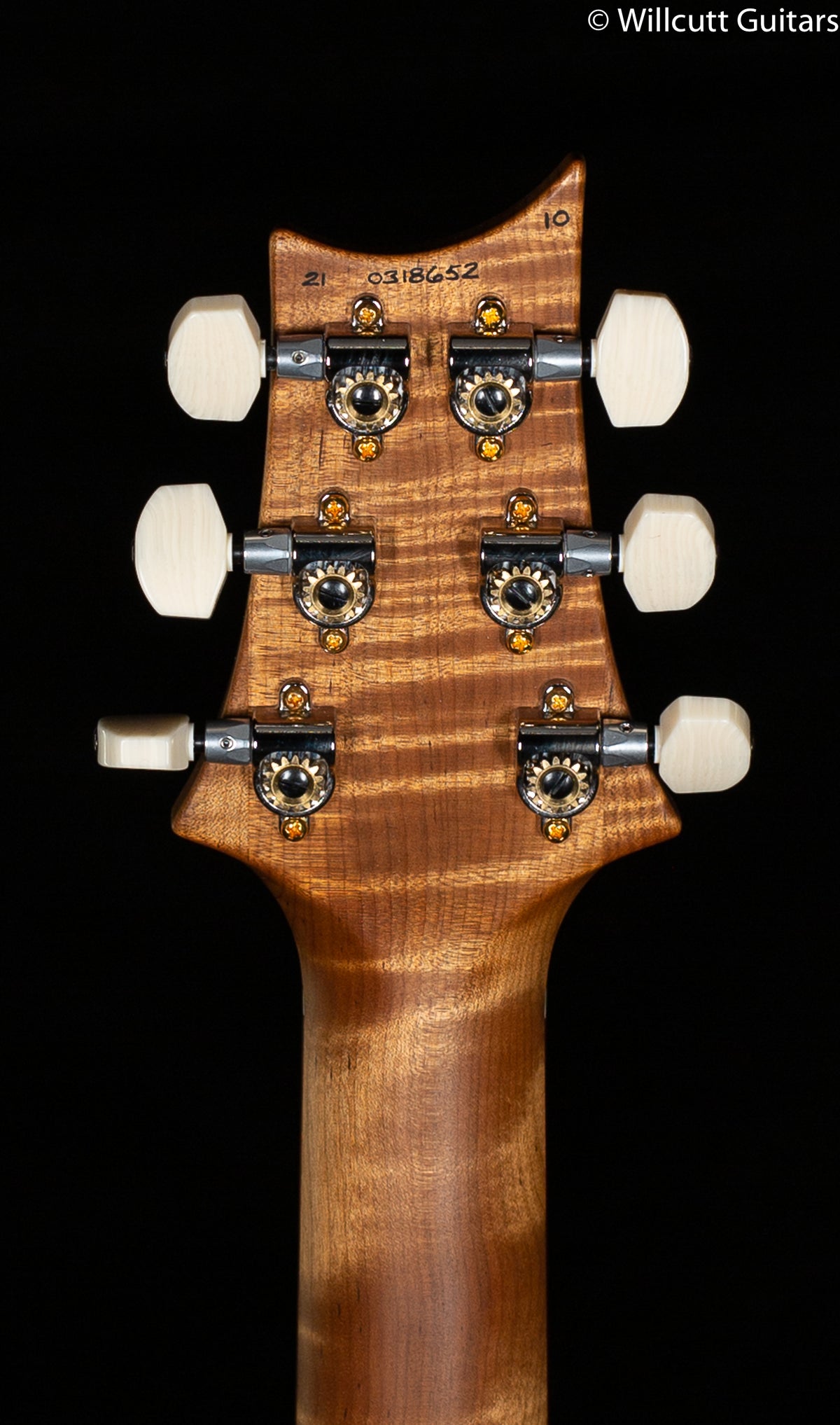 PRS Paul&#39;s Guitar Wood Library Edition Black Gold Roasted Maple