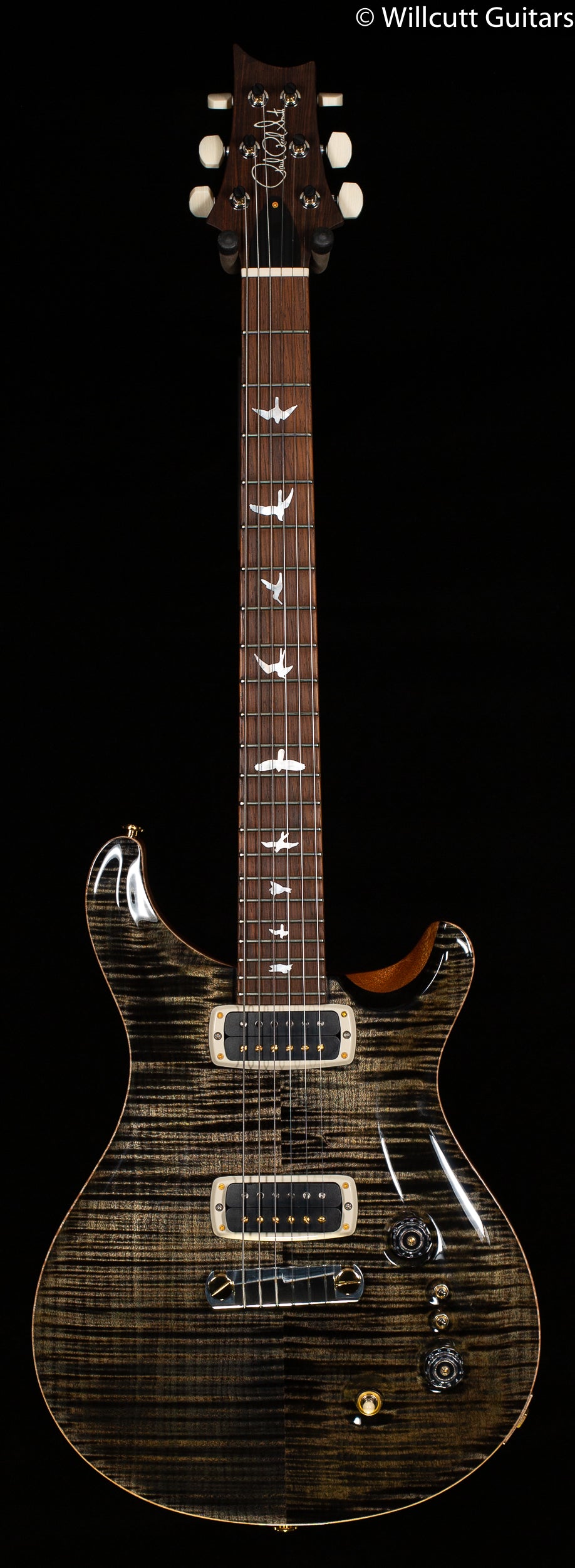 PRS Paul&#39;s Guitar Wood Library Edition Obsidian Roasted Maple
