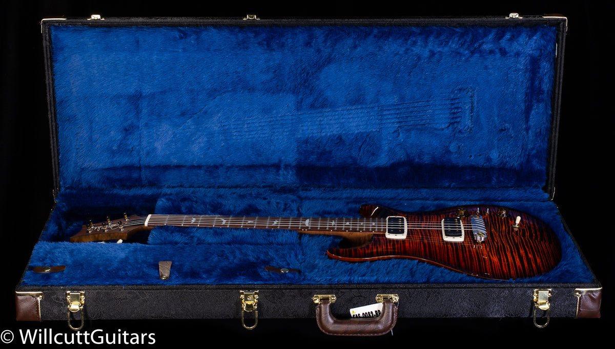 PRS Paul&#39;s Guitar Wood Library Edition Fire Red Roasted Maple 10 Top