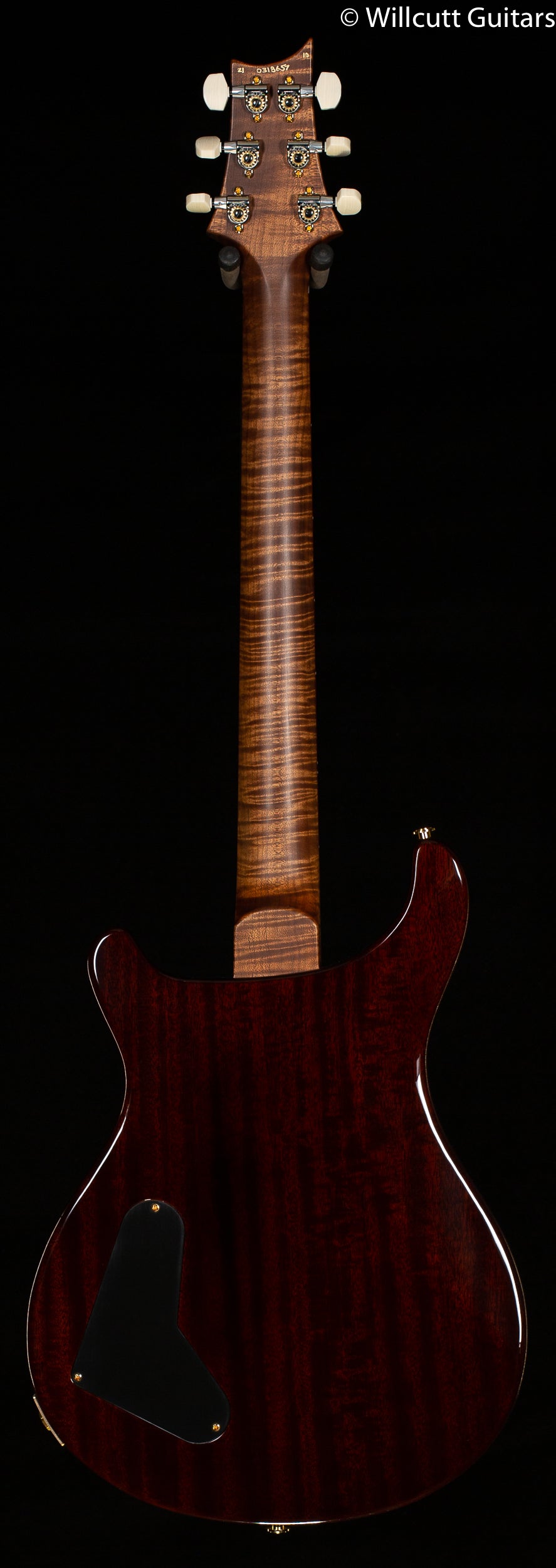 PRS Paul&#39;s Guitar Wood Library Edition Black Gold Roasted Maple