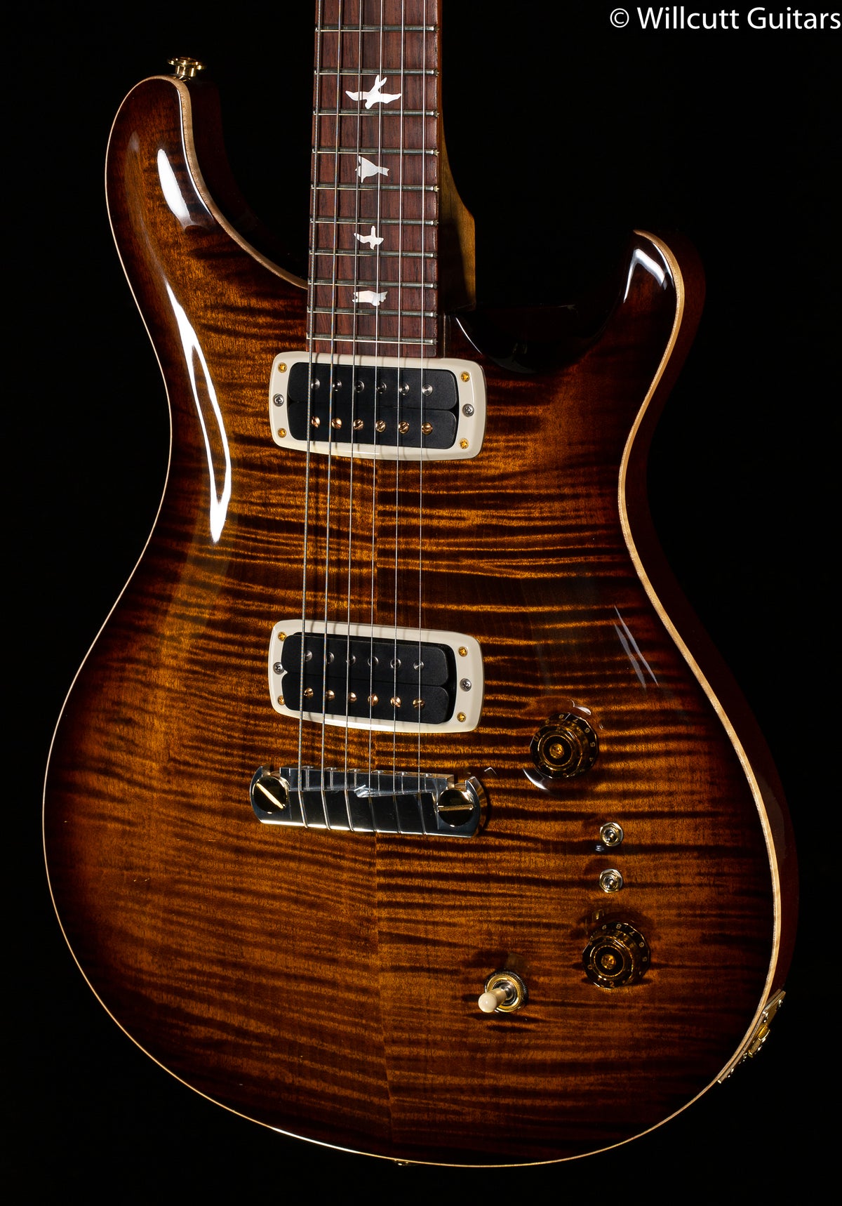 PRS Paul&#39;s Guitar Wood Library Edition Black Gold Roasted Maple