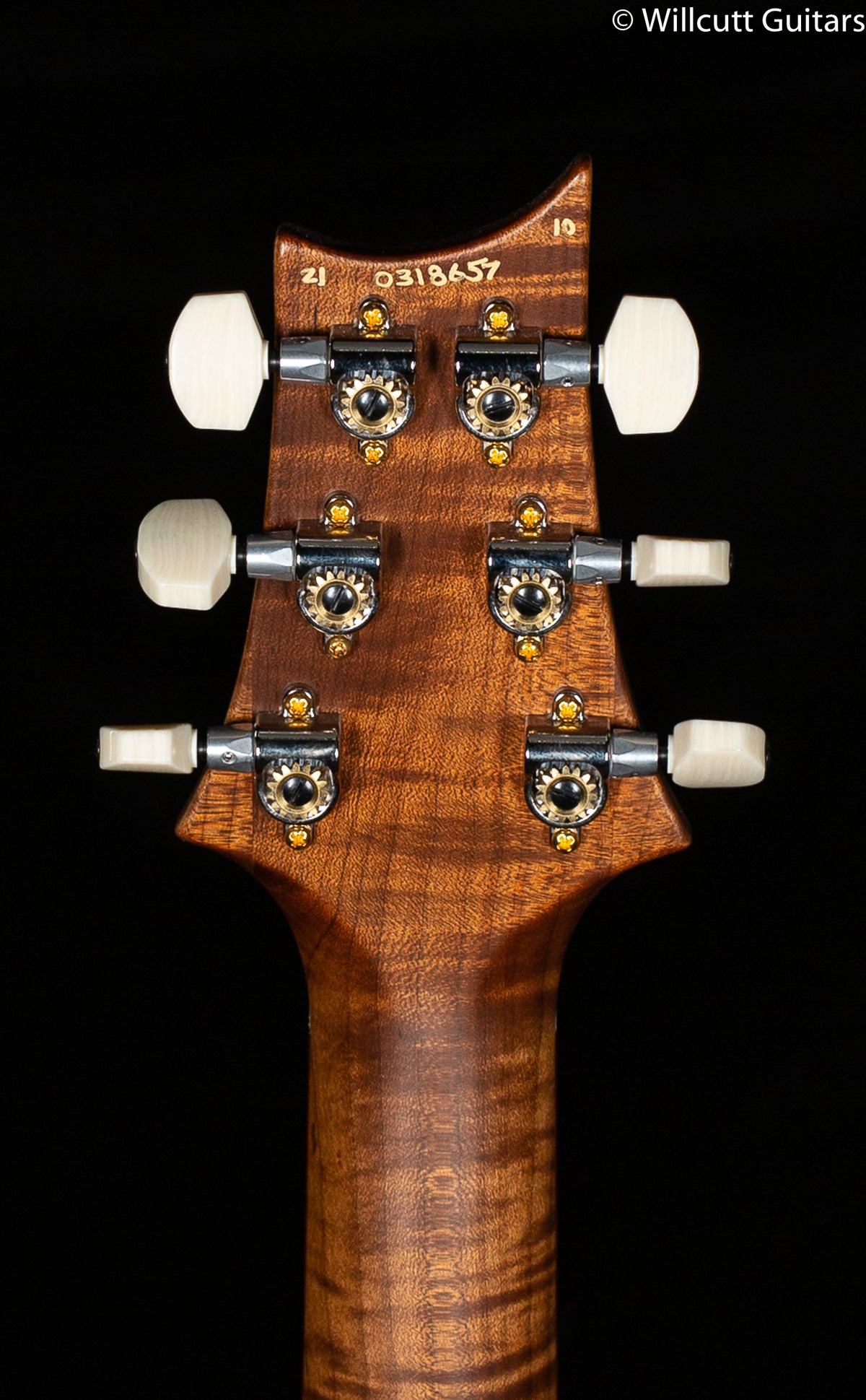 PRS Paul&#39;s Guitar Wood Library Edition Black Gold Roasted Maple