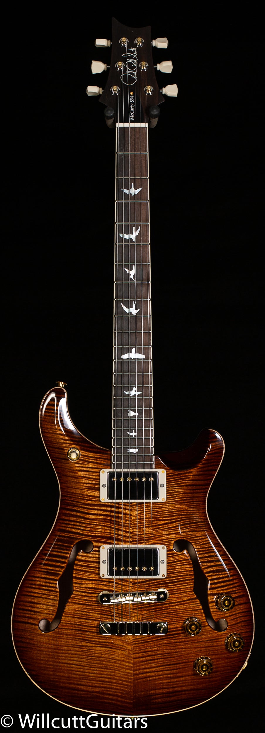 PRS Hollowbody II 594 Wood Library Edition Copperhead Burst