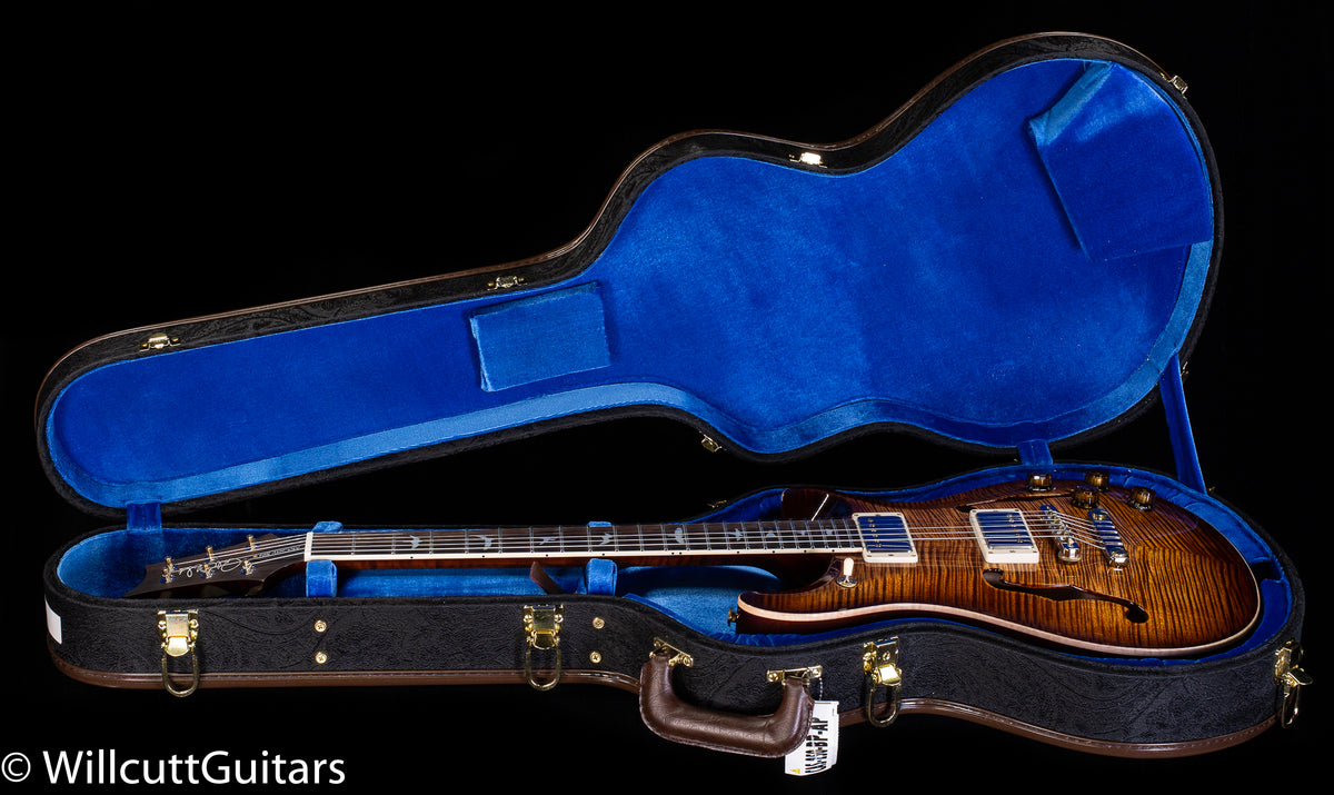 PRS Hollowbody II 594 Wood Library Edition Copperhead Burst