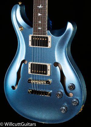 PRS Hollowbody II 594 Wood Library Edition Frost River Blue