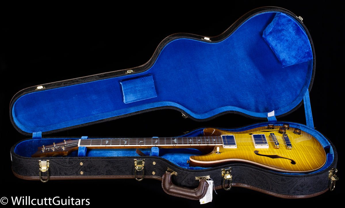 PRS Hollowbody II 594 Wood Library Edition Livingston Lemondrop