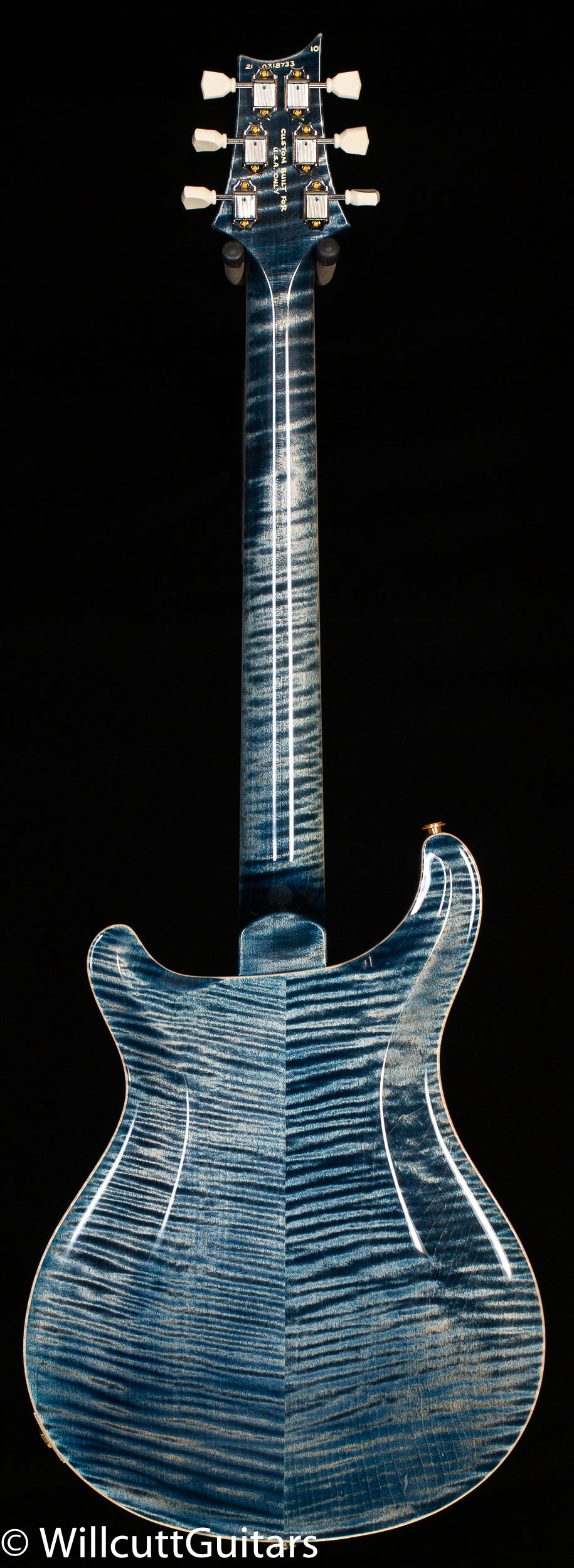 PRS Hollowbody II 594 Wood Library Edition Faded Whale Blue