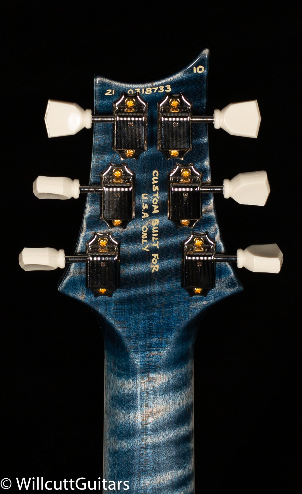 PRS Hollowbody II 594 Wood Library Edition Faded Whale Blue