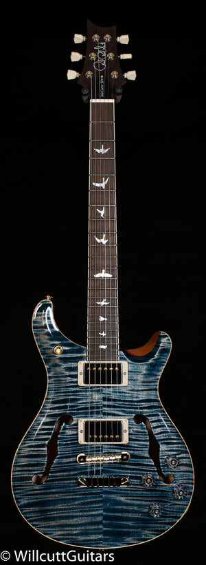 PRS Hollowbody II 594 Wood Library Edition Faded Whale Blue