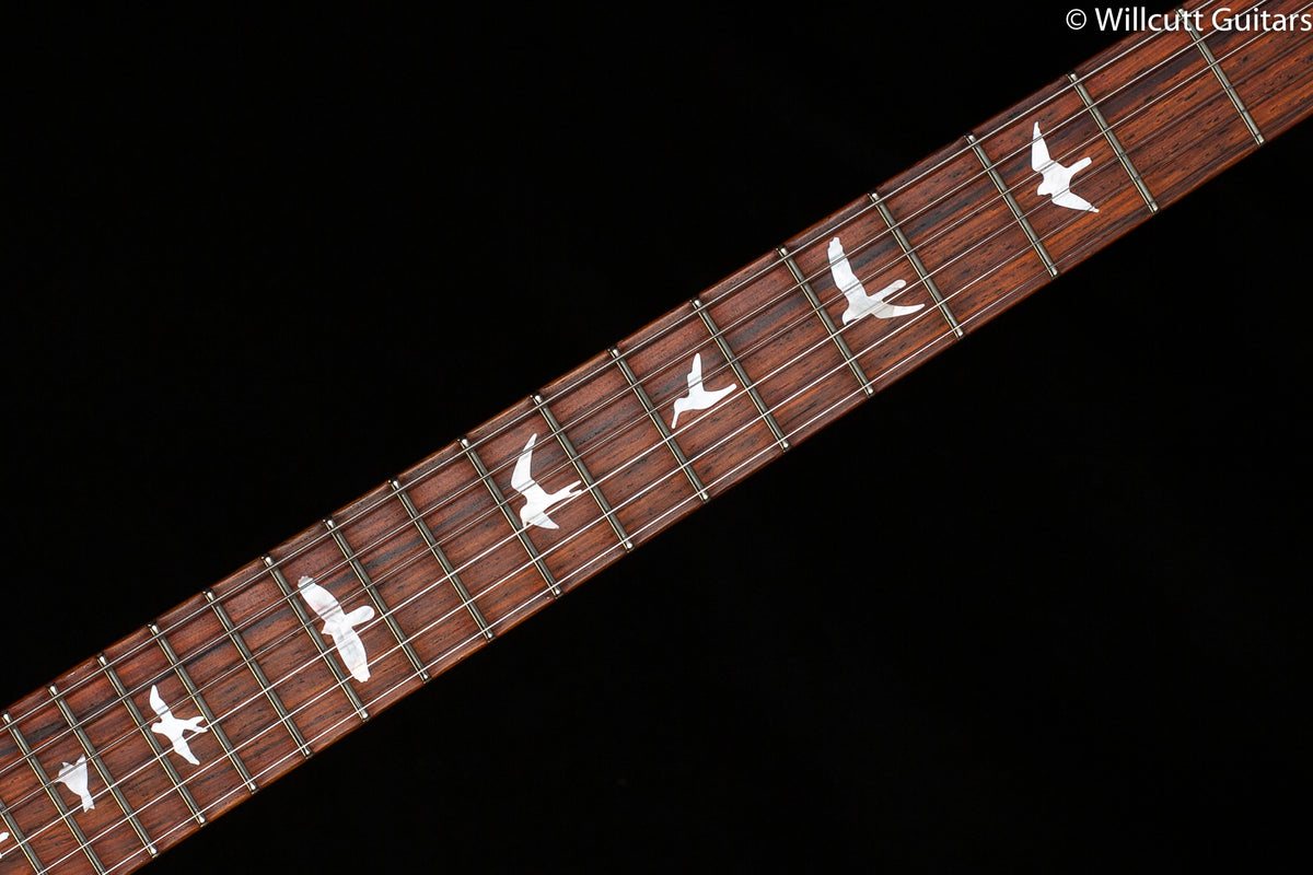 PRS Custom 24 Wood Library Edition Charcoal Cherry Burst Roasted Maple