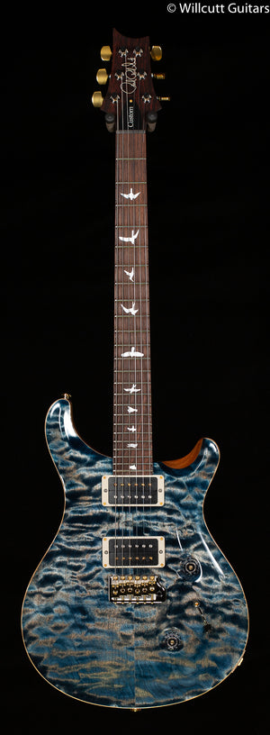 PRS Custom 24 Wood Library Edition Faded Blue Jean Roasted Maple