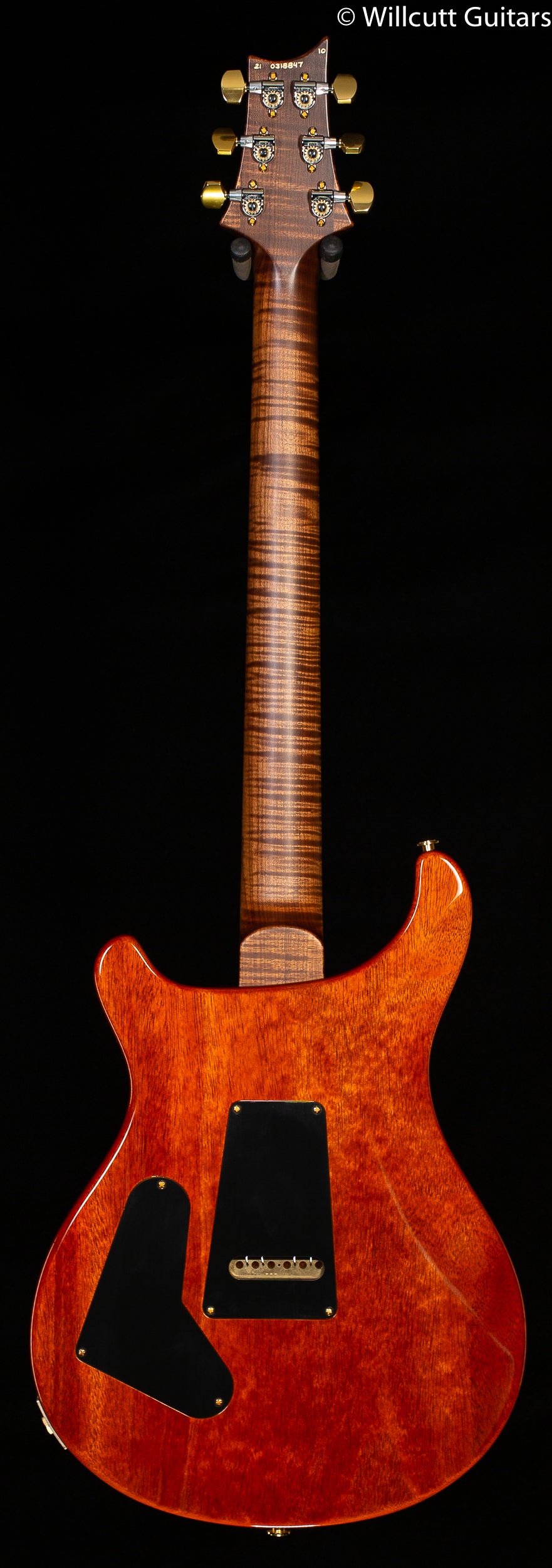 PRS Custom 24 Wood Library Edition Burnt Maple Leaf Roasted Maple