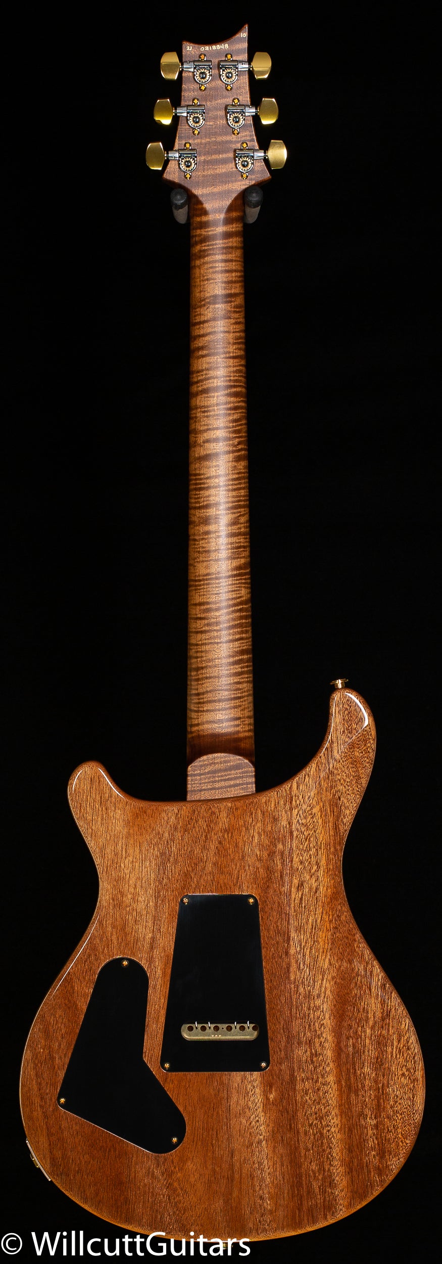 PRS Custom 24 Wood Library Edition Whale Blue Burst Roasted Maple