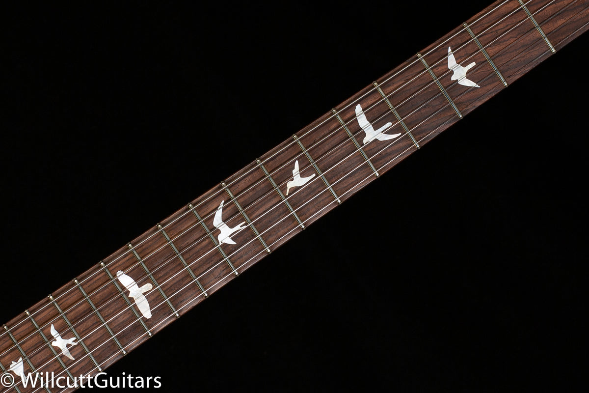 PRS Custom 24 Wood Library Edition Whale Blue Burst Roasted Maple